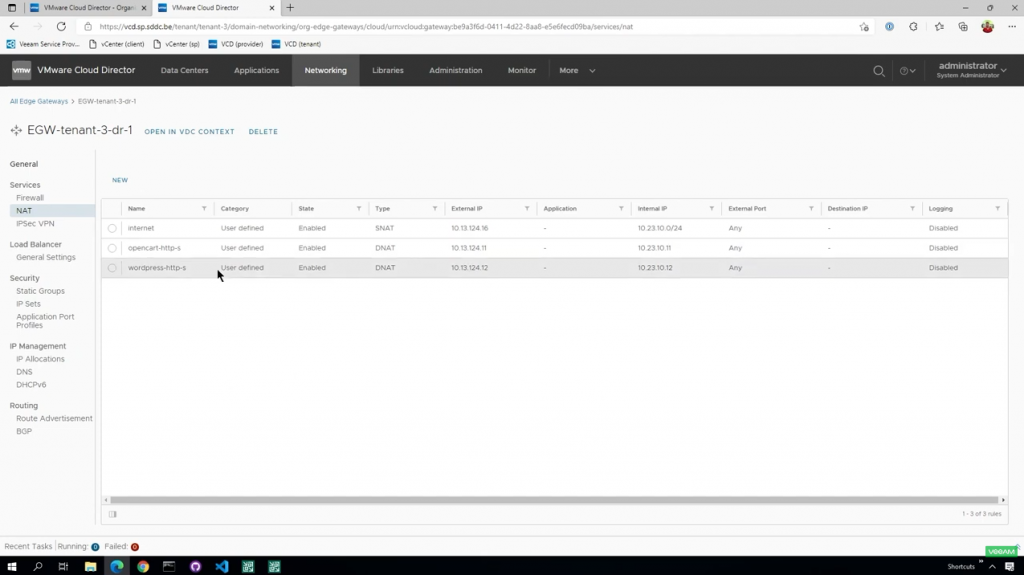 Управление сетевыми ресурсами репликации Veeam Cloud Connect (VLAN, общедоступные IP-адреса, NEA, NSX). В этом обучающем видео эксперты Veeam® обсуждают, как управлять сетевыми ресурсами репликации Veeam Cloud Connect, включая VLAN, общедоступные IP-адреса, NEA, NSX и многое другое. Veeam Software, Купить Veeam Backup Essentials, Купить Veeam Backup & Replication, Купить Veeam ONE, AWS, Invent 2021