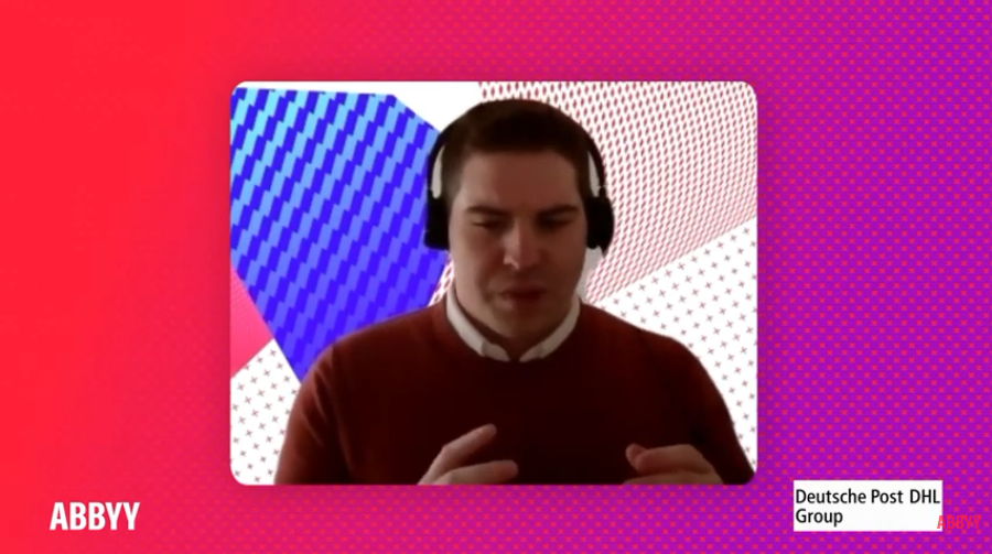 Reimagine How You Do Business: ABBYY Reimagine 2021. Пришло время переосмыслить, как мы ведем бизнес. Мы помогаем организациям достичь роста и прибыльности с помощью цифрового интеллекта. Не верьте нам на слово, хотя, услышать от таких клиентов, как FDA, PwC, Siemens и DHL о том, почему они доверяют ABBYY с их цифровой трансформации путешествия.