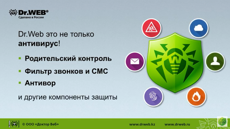 Dr.Web для Android. Десятки миллионов пользователей доверяют Dr.Web.