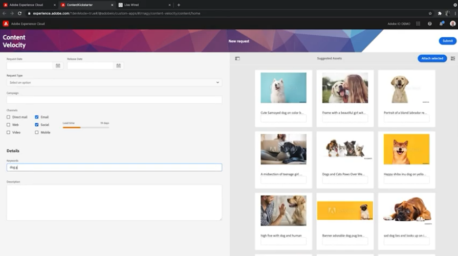 #ProjectLiveWired | Adobe Summit Sneaks 2021. Проект Firefly позволяет разработчикам внедрять инновации с помощью API Adobe Experience Cloud. Объединив Firefly с мощью Adobe XD, родился #ProjectLiveWired: простой процесс слияния инженерных и UX рабочих процессов для вашего следующего замечательного приложения.