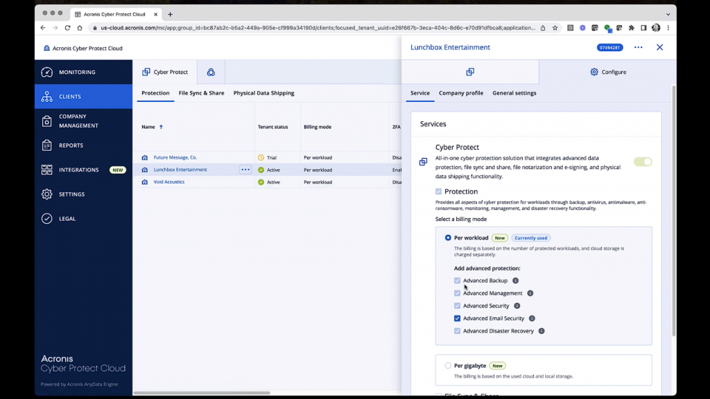 Расширенное управление Acronis: Удаленный рабочий стол и помощь. В этом видео мы покажем, как использовать удаленный рабочий стол и вспомогательные функции, включенные в Acronis Advanced Management. Получайте доступ к удаленным рабочим нагрузкам и быстро решайте технические проблемы, экономя время и обеспечивая надежную поддержку с отличной производительностью — даже в случаях ограниченной пропускной способности. Киберпротект, Купить Кибер Бэкап, Купить Кибер Протего, Купить Кибер Инфраструктура, Acronis Advanced Management